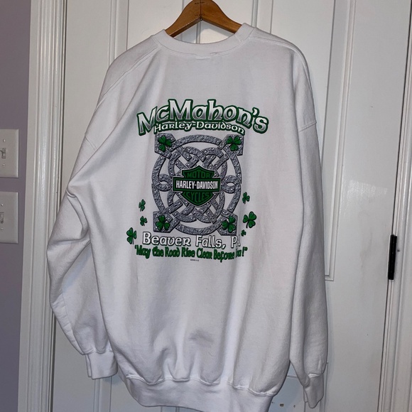 Harley-Davidson Crewneck Sweatshirt – White – XXL - Picture 3 of 11
